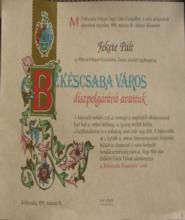 Békéscsaba Megyei Jogú Város weblapja