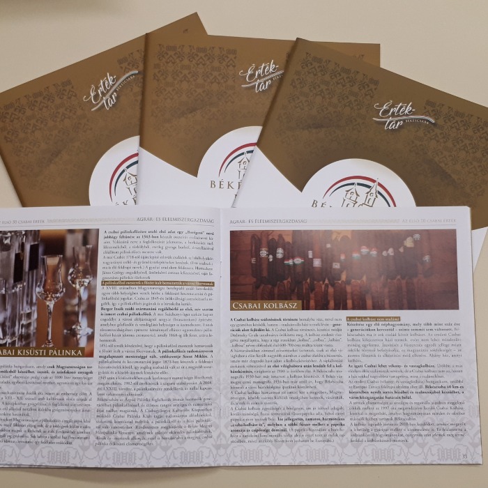 Az első 50 csabai érték