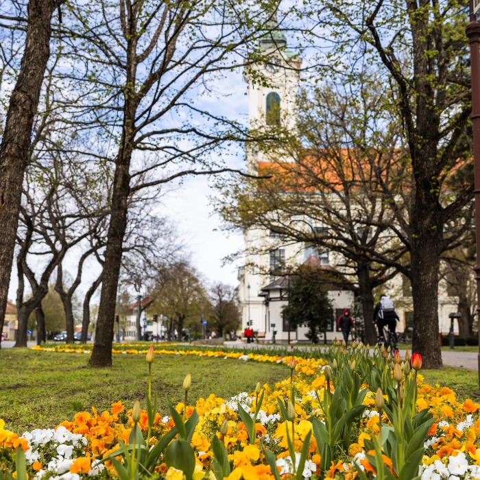 TAVASZI HANGULAT A KÖZTEREINKEN
