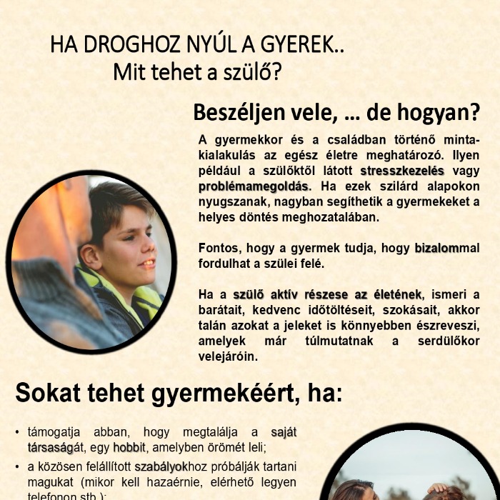 HA DROGHOZ NYÚL A GYEREK.. Mit tehet a szülő?
