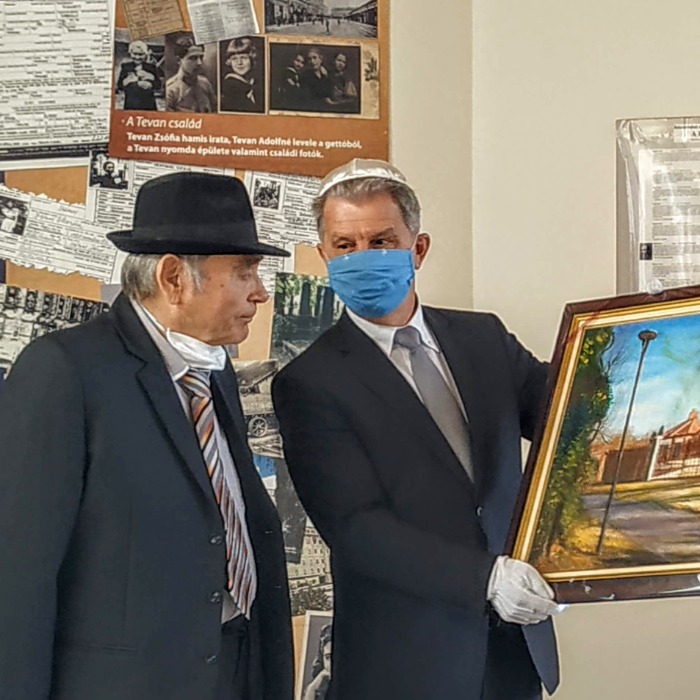 Békéscsabai Életműdíj átadása dr. Moskovits Sándor részére