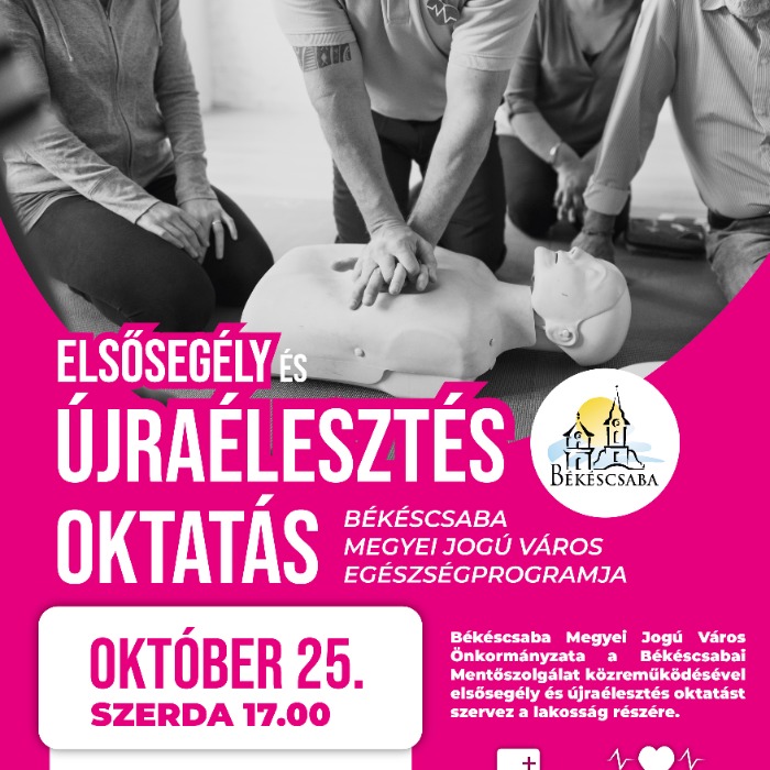 Elsősegély és újraélesztés oktatás