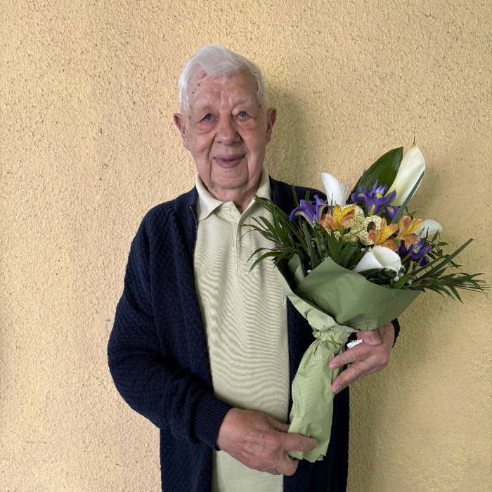 Roszik György köszöntése 90. születésnapja alkalmából