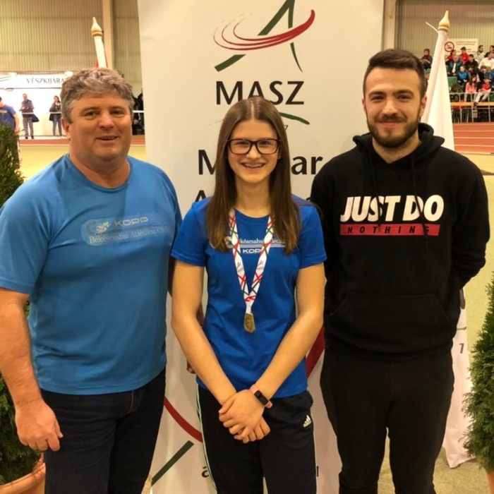 Kopp Békéscsabai Atlétikai Club első bajnoki aranya