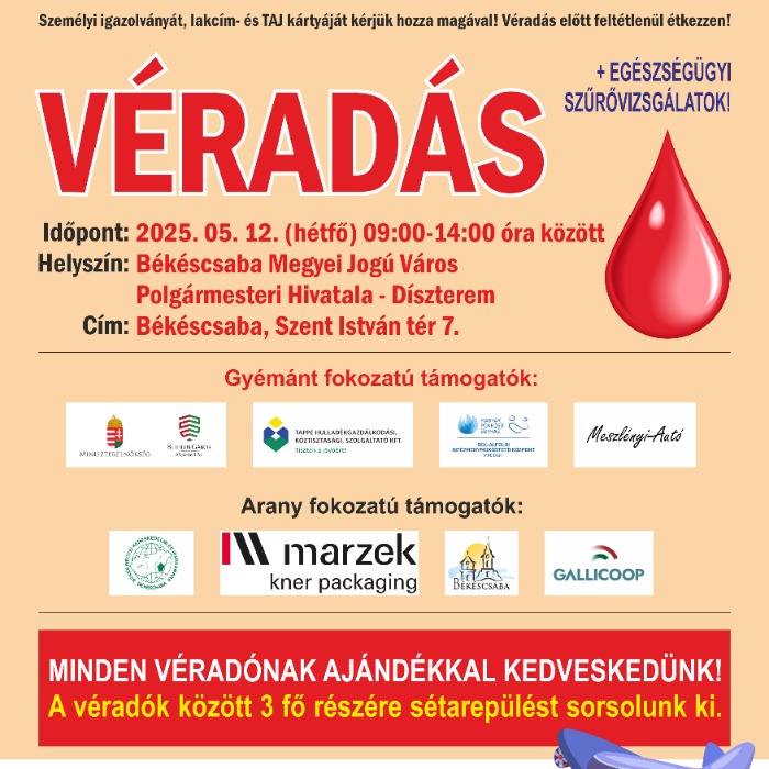 VÉRADÁS Békéscsaba - 2025.05.12.