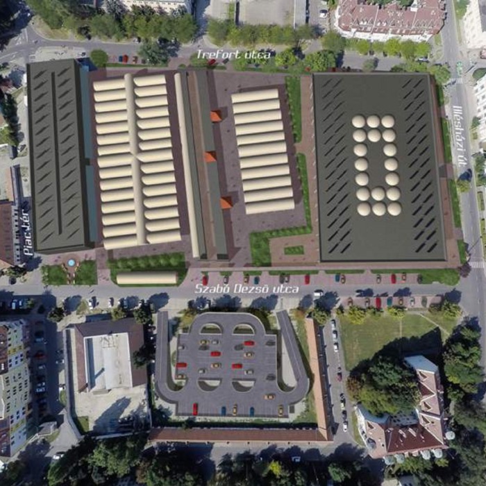 Békéscsabai térségi vásártér kialakítása